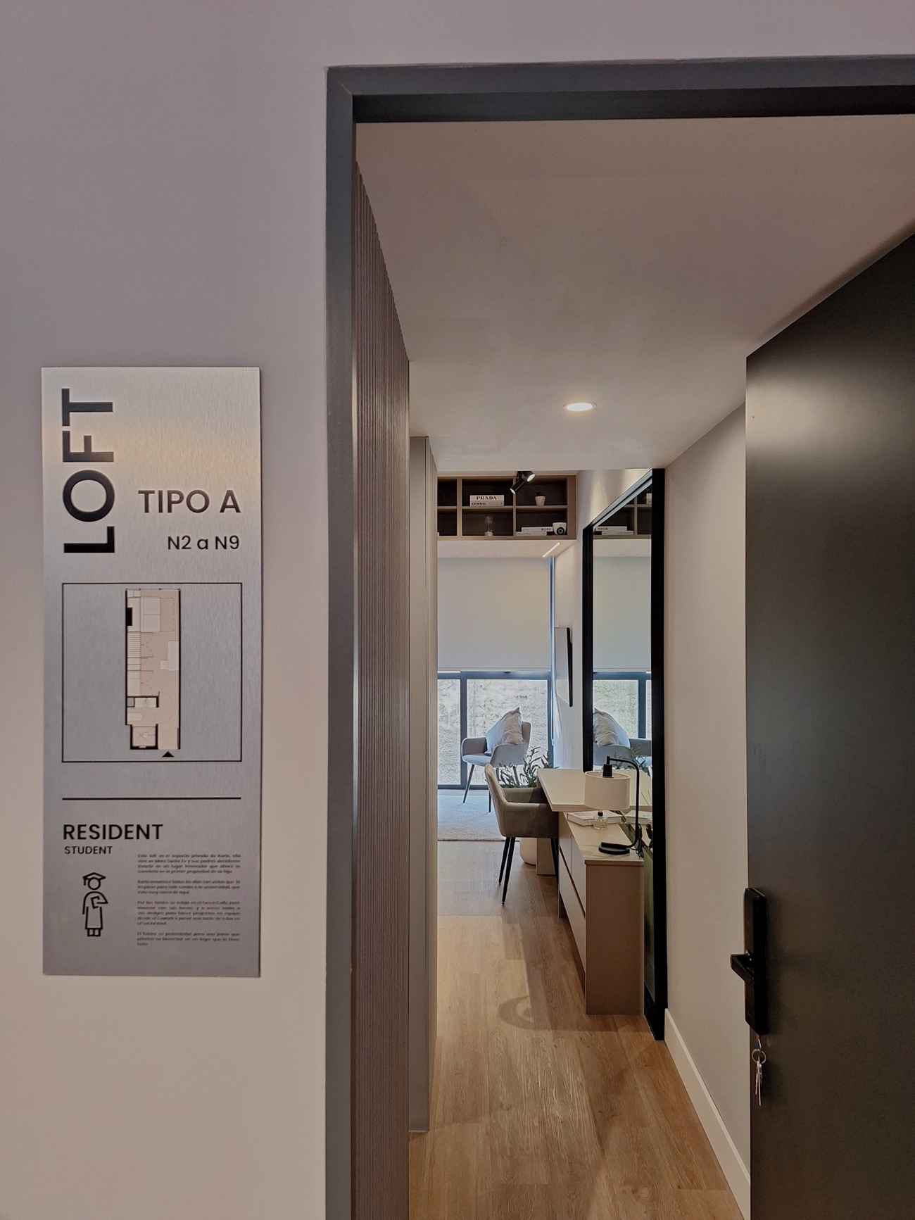Acceso a loft