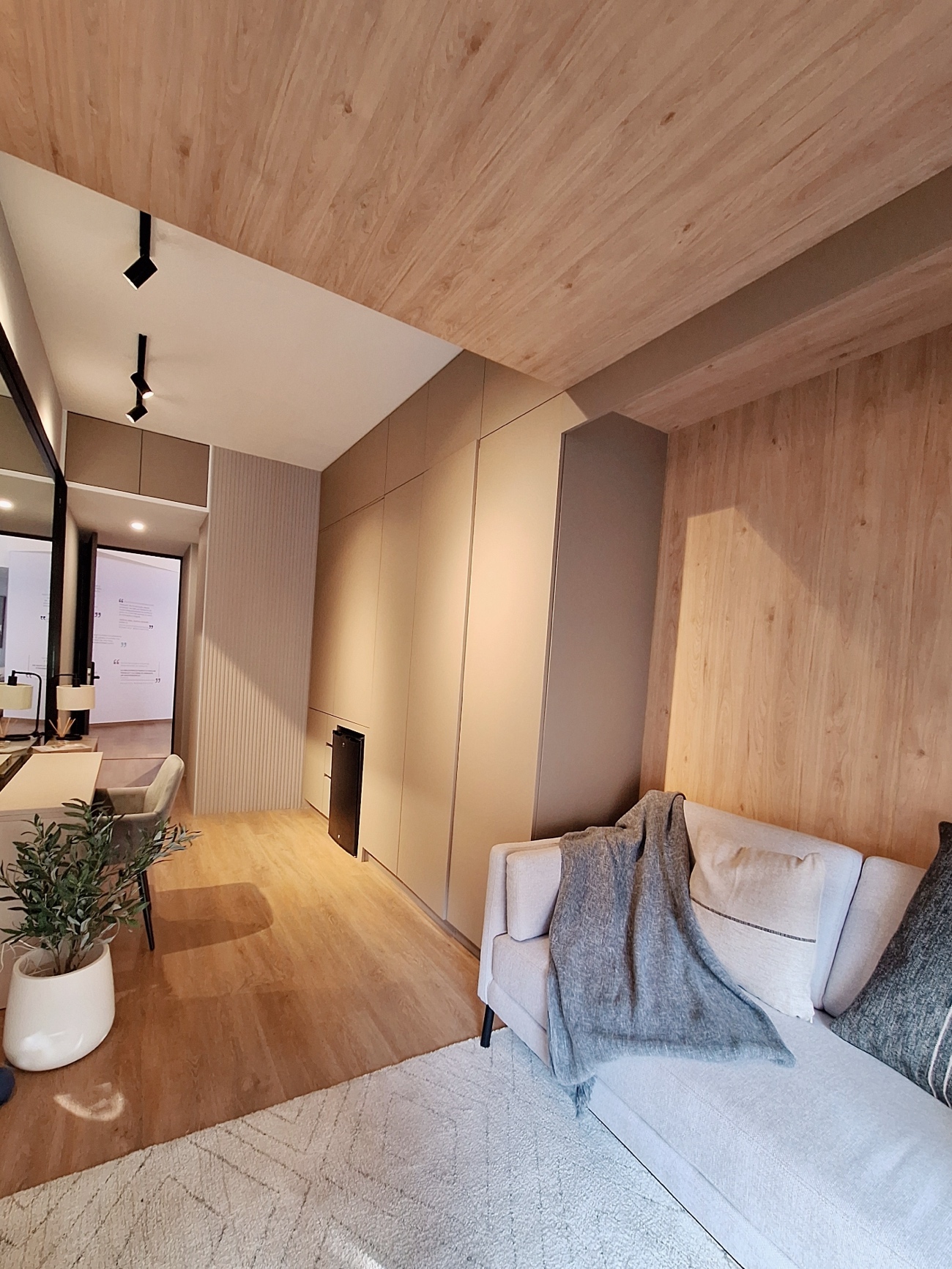 Loft · acabados cálidos
